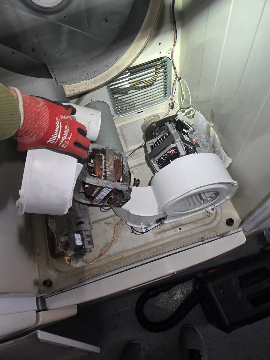 Dryer motor replacement by Epic Star in Los Feliz, CA