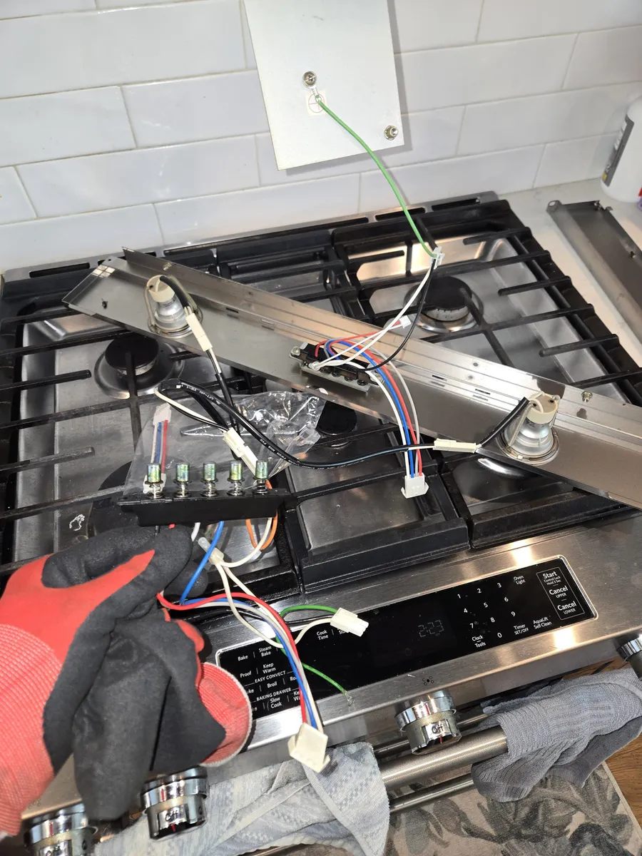 Range hood switch module replacement by Epic Star in Valley Village, CA